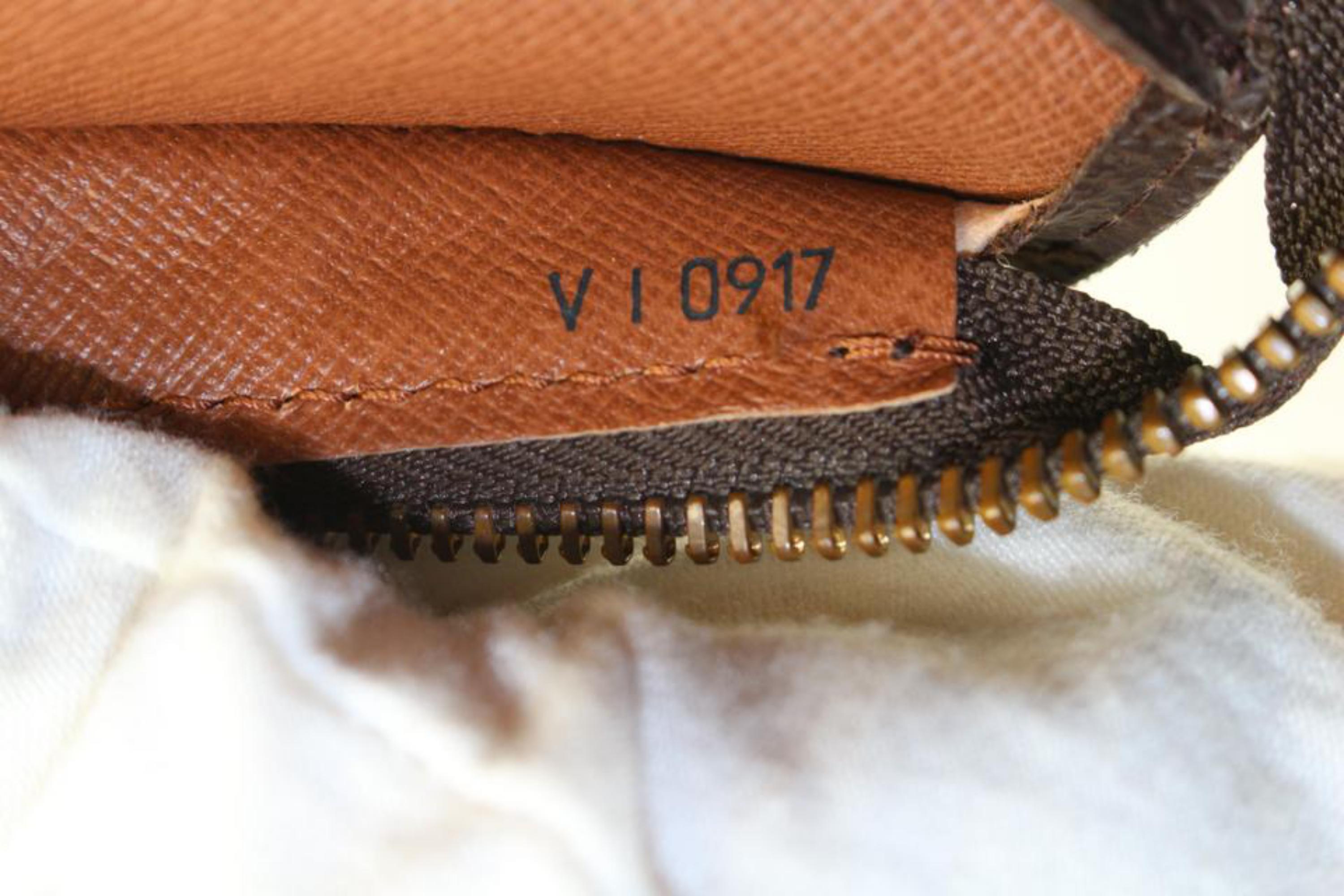 Women's Louis Vuitton Monogram Babylone Zip Tote Shoulder Bag 80lv221s