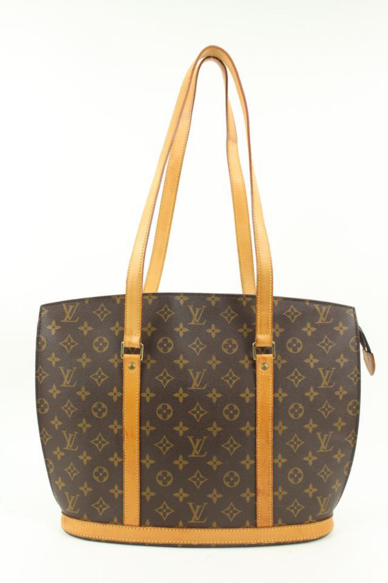 Louis Vuitton Monogram Babylone Zip Tote Shoulder Bag 80lv221s 2