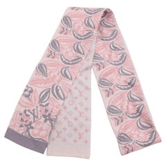 Monogrammiertes Bandeau Monokiwana Bandeau von Louis Vuitton in Rosa x Grau