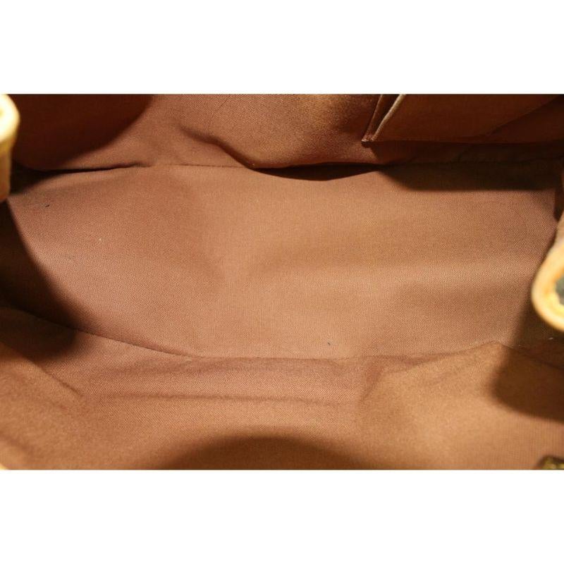 Brown Louis Vuitton Monogram Batignolles Horizontal Tote Bag 60lvs723