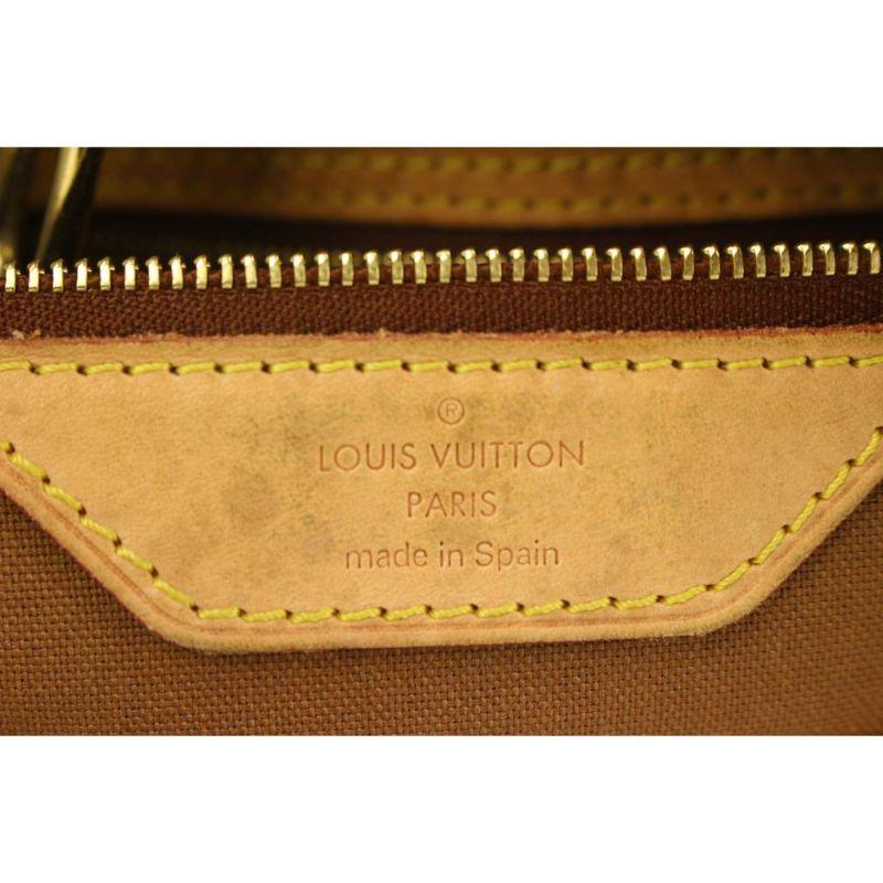 Louis Vuitton Monogram Batignolles Horizontal Tote Bag 60lvs723 In Good Condition In Dix hills, NY