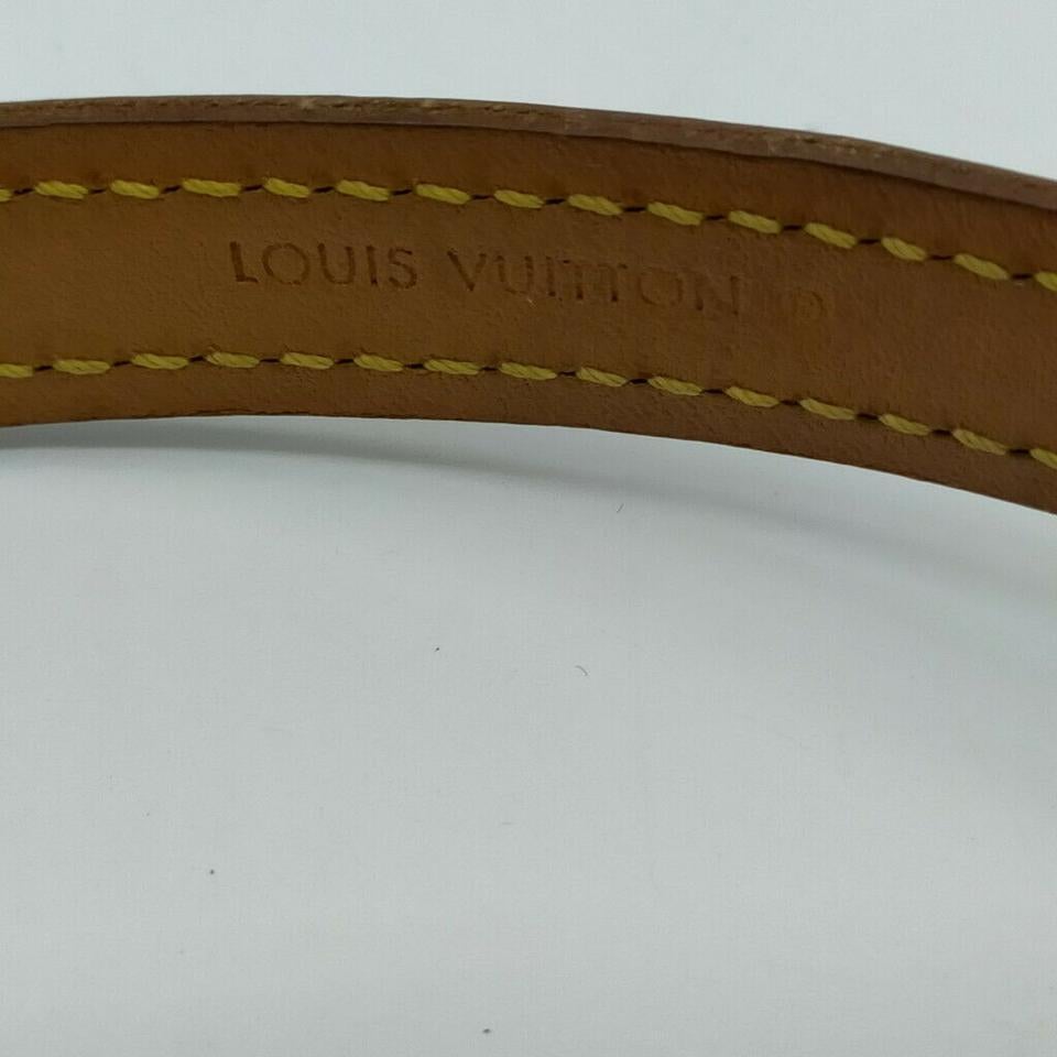 Louis Vuitton Monogram Baxter Dog Leash 863341 In Good Condition In Dix hills, NY