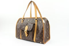 Louis Vuitton Monogram Baxter MM Dog Carrier Pet Bag 83lv221s