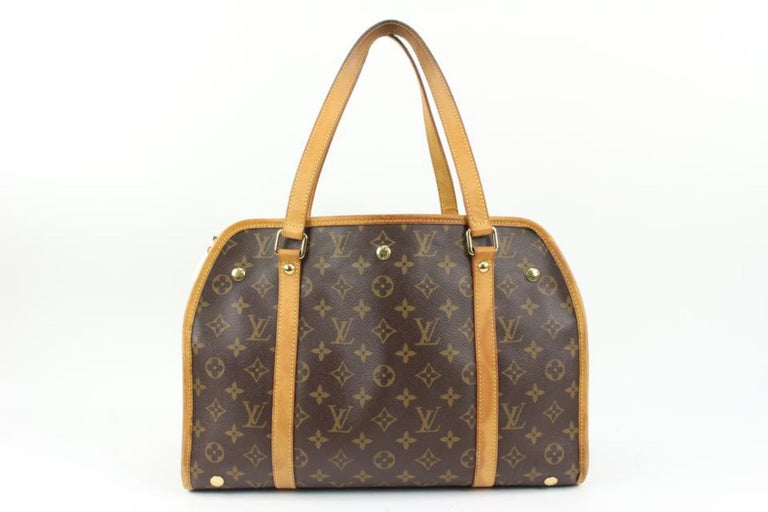 Louis Vuitton Monogram Baxter MM Dog Carrier Pet Bag 83lv221s at