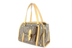 Louis Vuitton Monogram Baxter PM Dog Carrier Pet Bag 107lv38