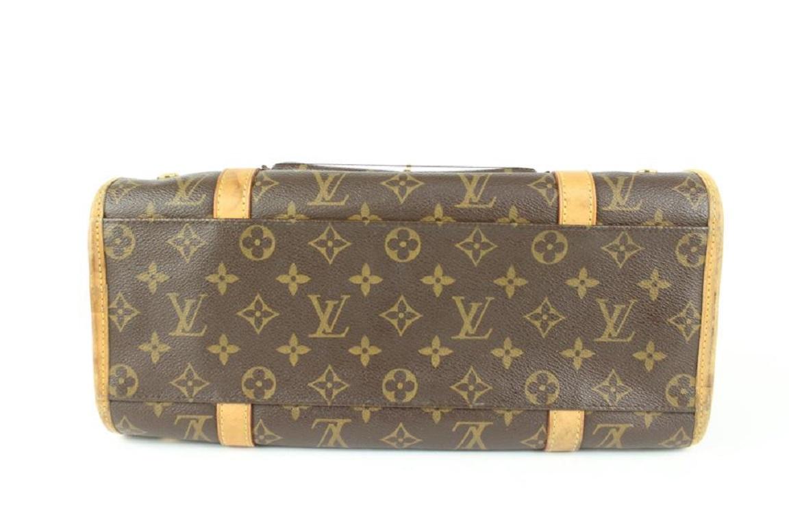 Sac de voyage pour chien Baxter PM avec monogramme Louis Vuitton 107lv38 en vente 2