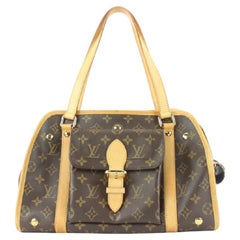 Louis Vuitton Monogram Baxter PM Dog Cat Pet Carrier Bag 365lvs225