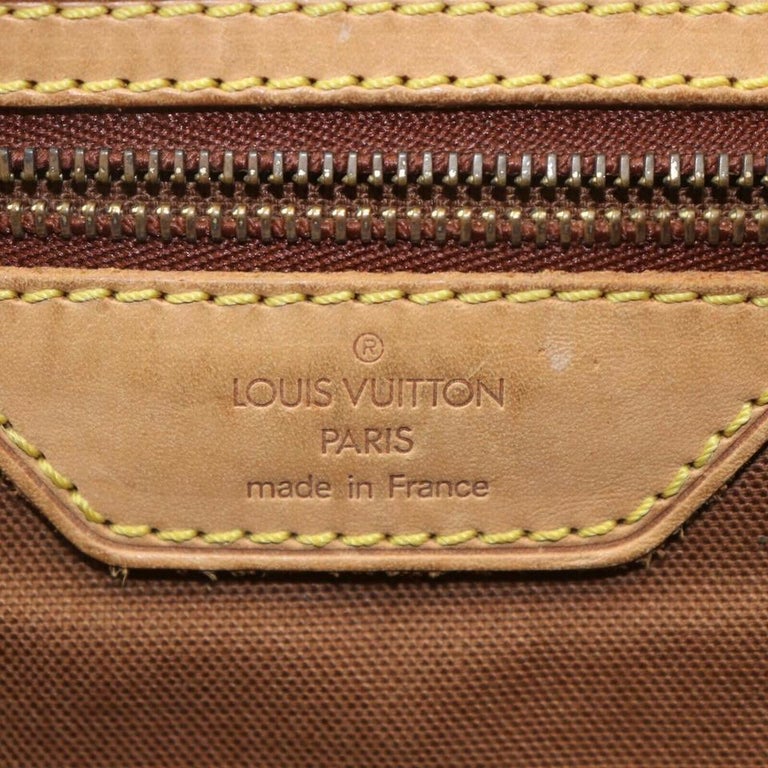 Louis Vuitton, Bags, Louis Vuitton Bel Air Beverly Lv Monogram Brown  Leather Crossbody Shoulder Bag