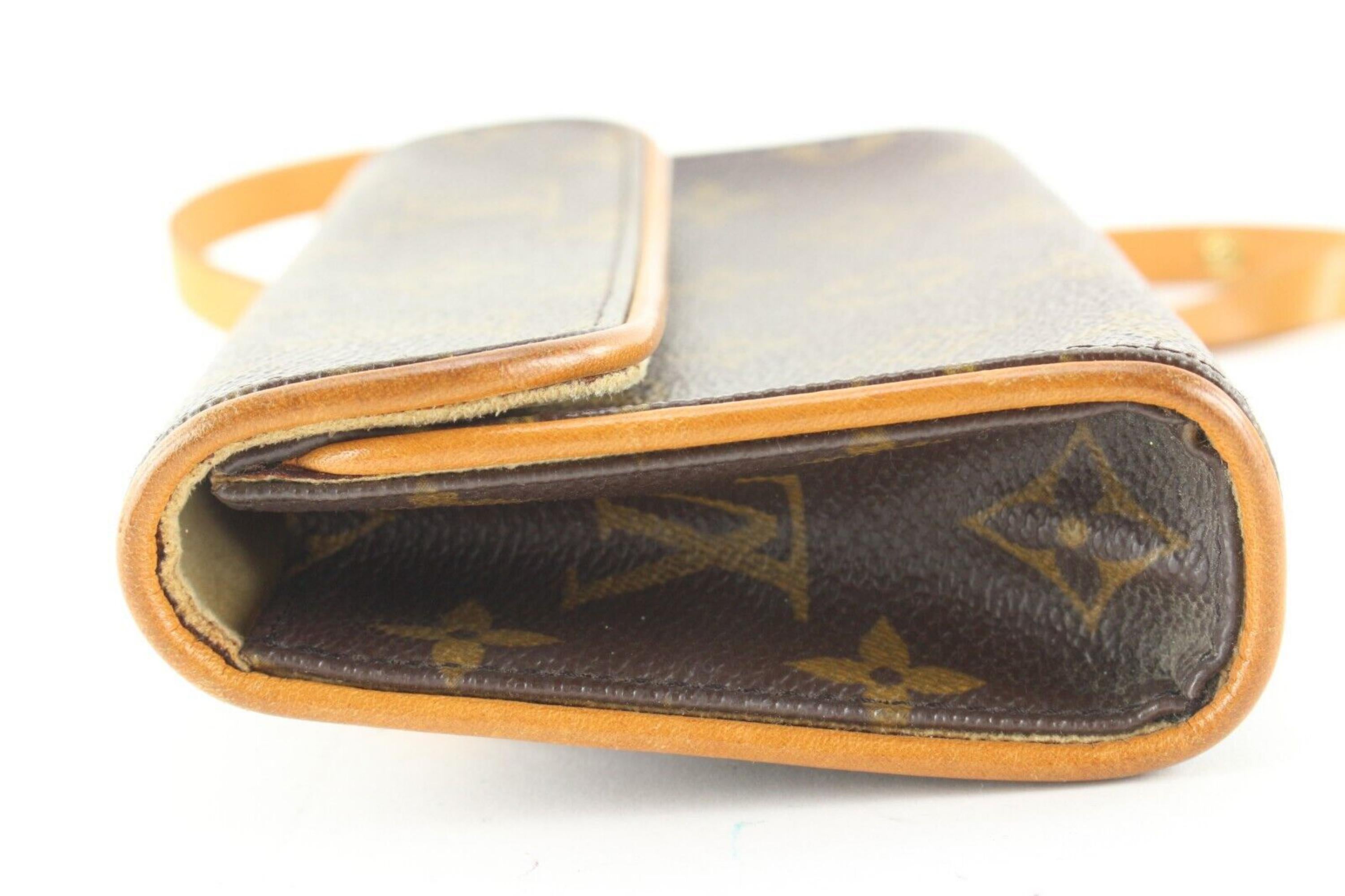 Louis Vuitton Monogram Belt Bag Pochette Florentine 1LV0501 In Good Condition For Sale In Dix hills, NY