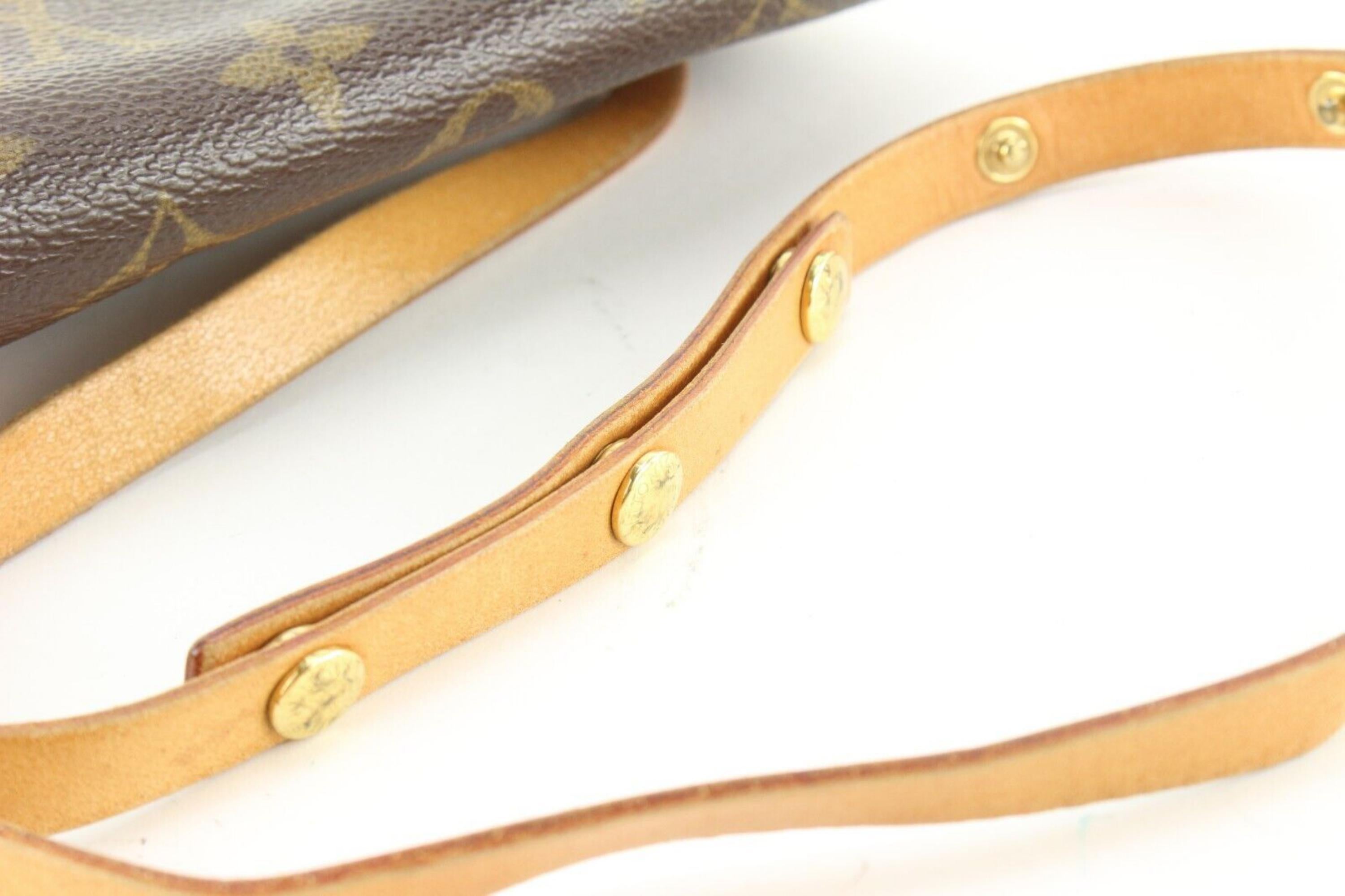 Louis Vuitton Monogram Belt Bag Pochette Florentine 1LV0501 For Sale 2