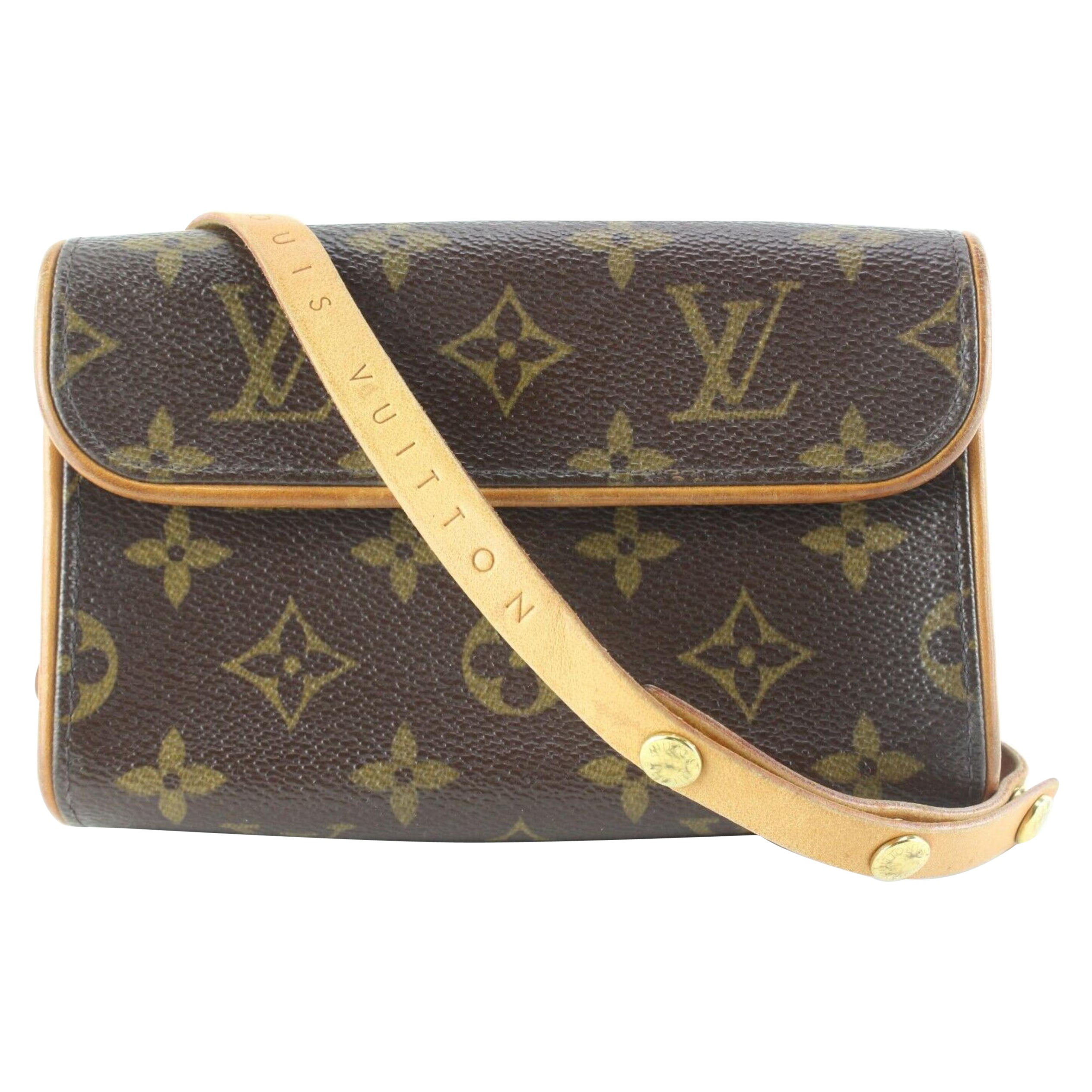 Louis Vuitton Monogrammierte Gürteltasche Pochette Florentine 1LV0501