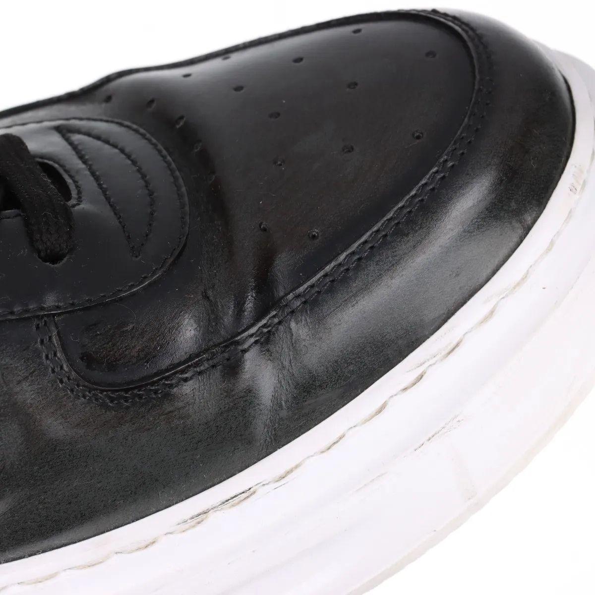 Louis Vuitton Monogram Beverly Hills Leder Turnschuhe Schwarz im Angebot 8