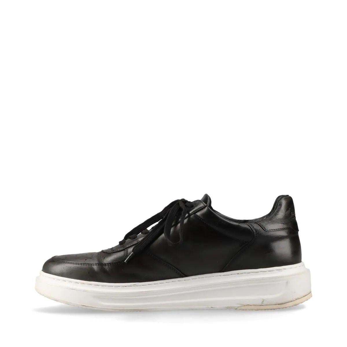 Louis Vuitton Monogram Beverly Hills Leder Turnschuhe Schwarz Herren im Angebot