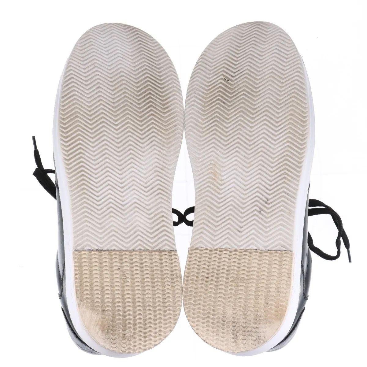 Louis Vuitton Monogram Beverly Hills Leder Turnschuhe Schwarz im Angebot 3