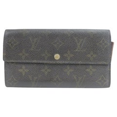 Louis Vuitton Monogram Bifold Long Sarah Porte Tresor 3L1017a