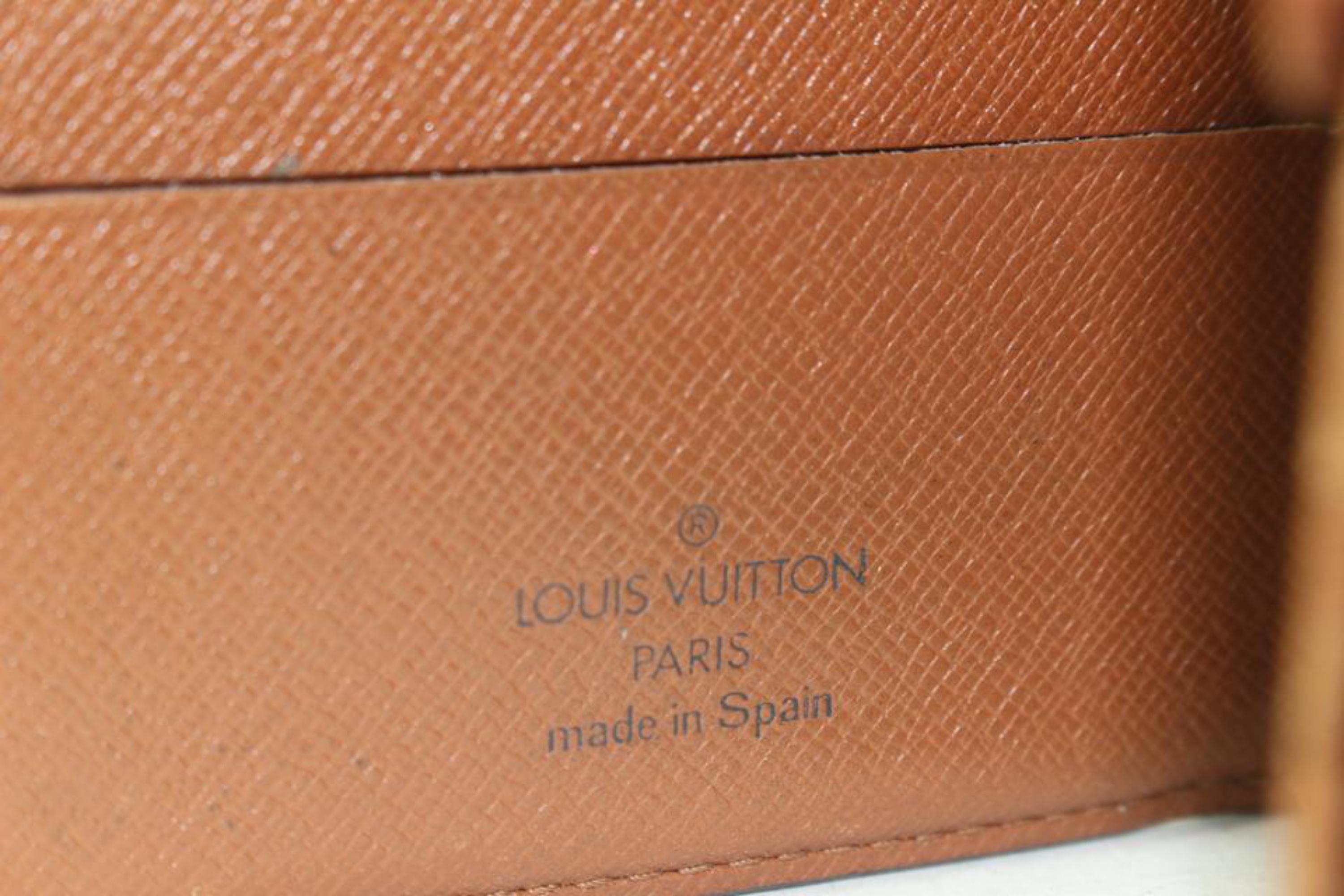 Louis Vuitton Monogram Bifold Men's Wallet Marco Florin Slender Multiple 6LZ1028 2