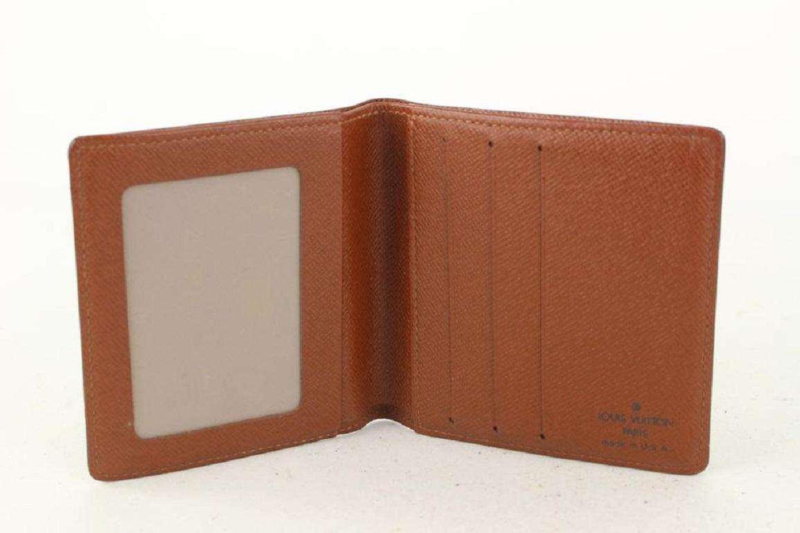 Herren-Brieftasche mit zweifachem Monogramm und schlanker Marco Florin Multiple 825lv64 im Zustand „Gut“ im Angebot in Dix hills, NY