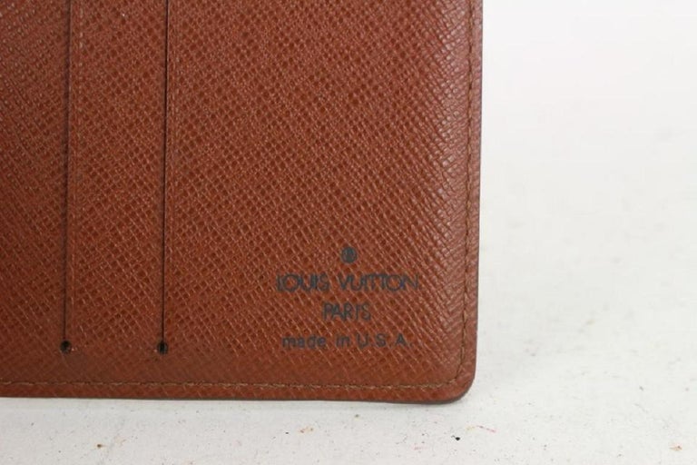 Louis Vuitton Monogram Bifold Men's Wallet Slender Marco Florin Multiple 825lv64 For Sale 1
