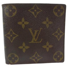 Used Louis Vuitton Monogram Bifold Multiple Slender Men's Wallet 867092