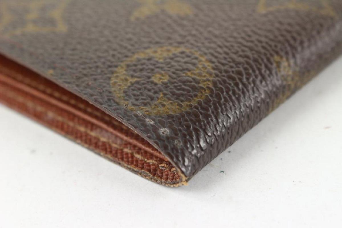Louis Vuitton Monogram Bifold Slender Marco Florin Multiple Men's Wallet For Sale 7