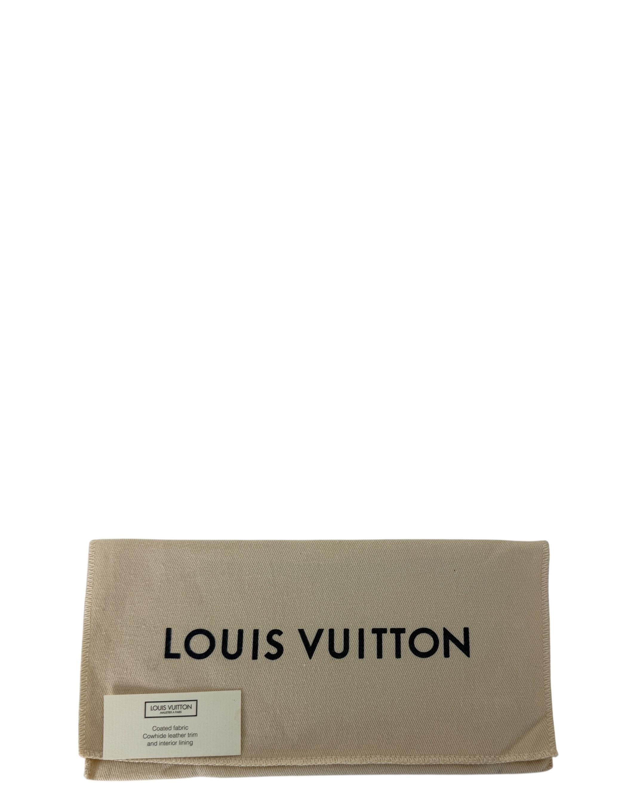 Louis Vuitton Monogram / Portacarte nero Recto Verso Portafoglio Portachiavi in vendita 3