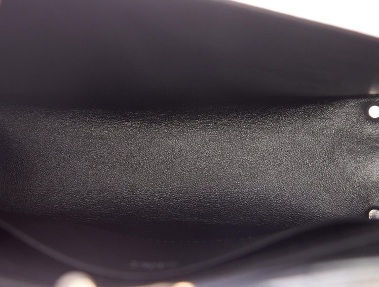 Louis Vuitton Monogram Black Crocodile Evening Chain Shoulder Flap Bag ...