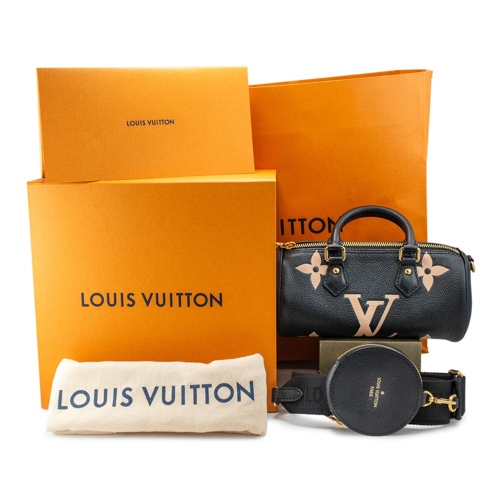 Louis Vuitton Monogram Black M45980 Empreinte Papillon BB Bag 5