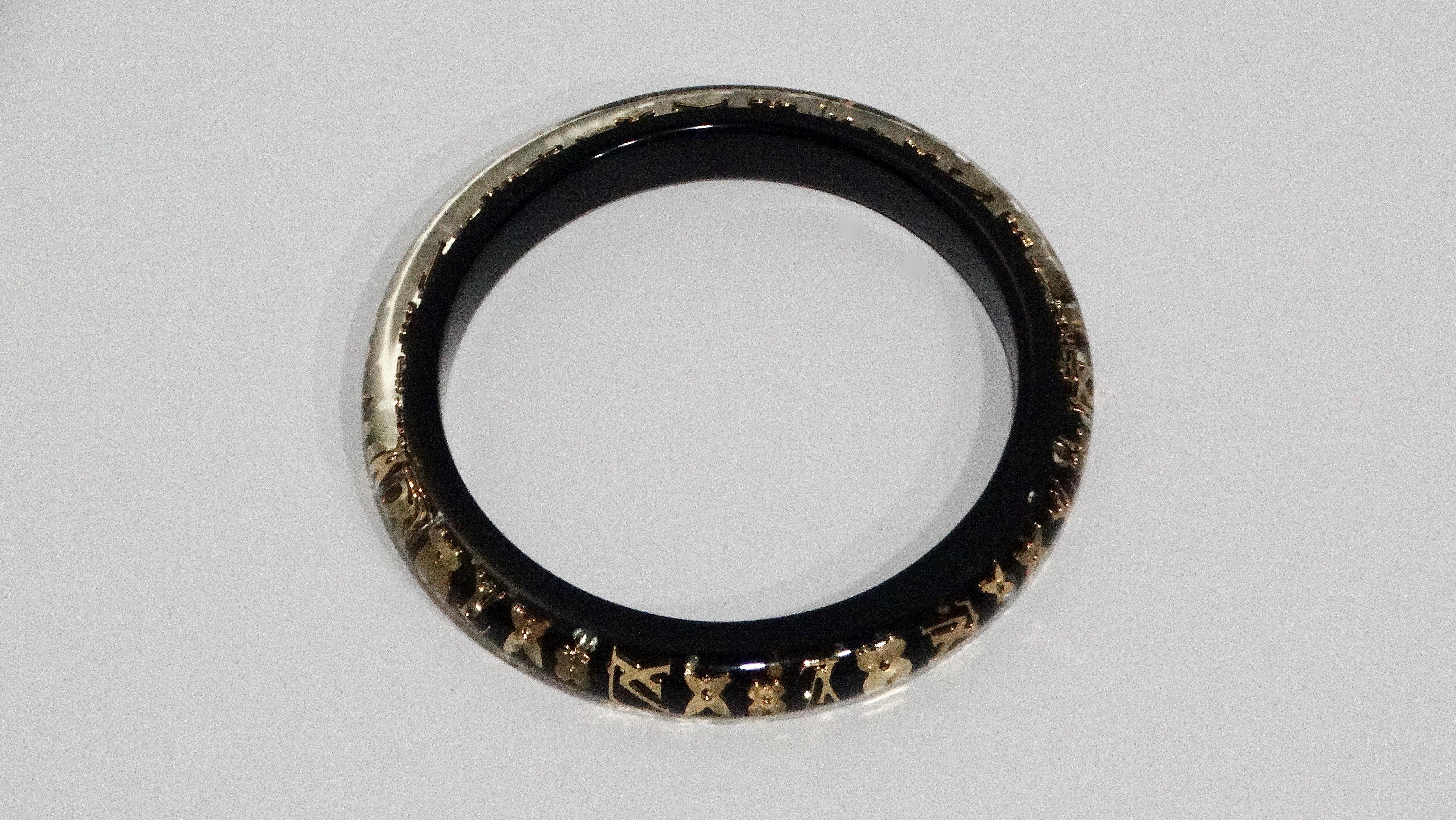 louis vuitton resin bangle