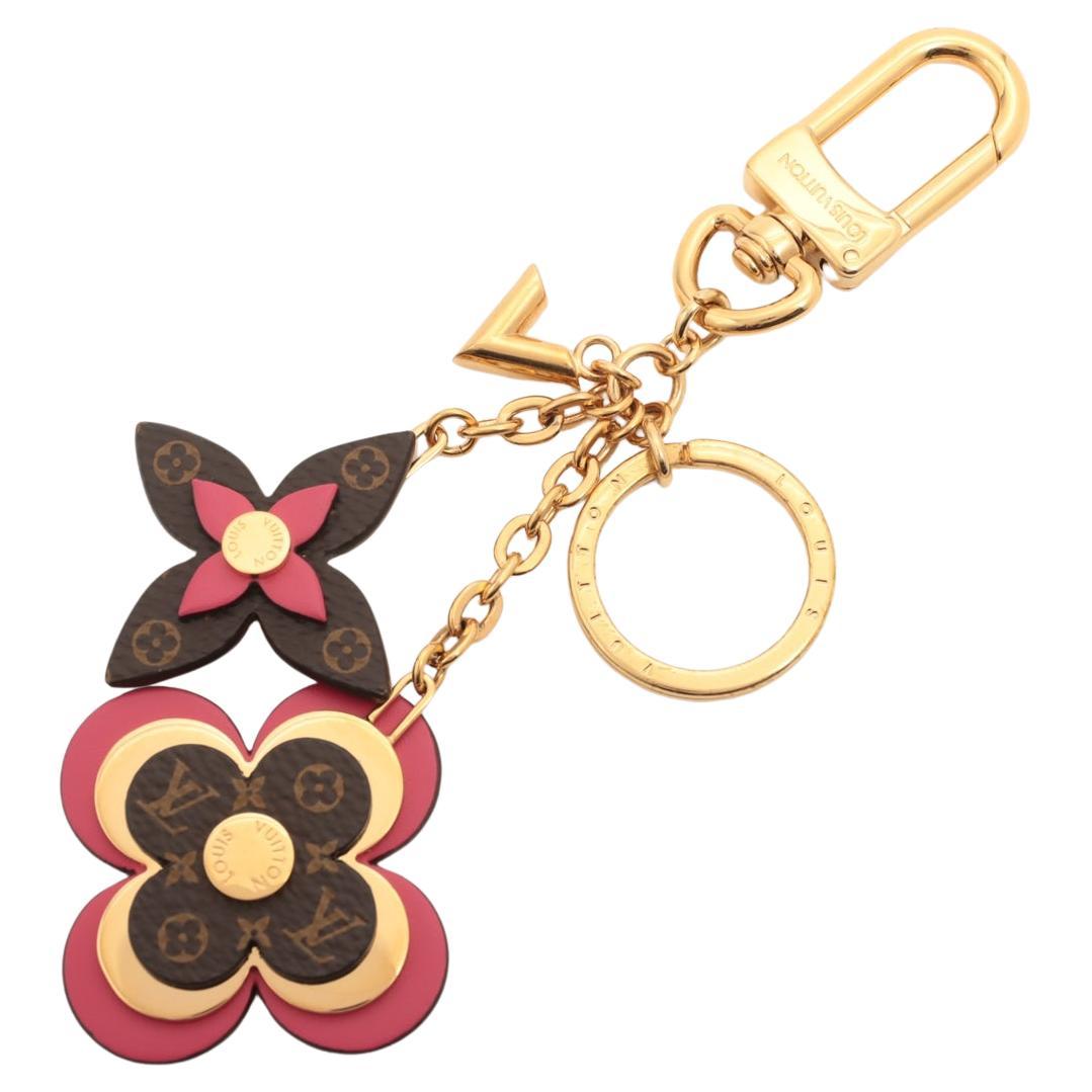 Louis Vuitton Monogram Blooming Flowers Bag Charm For Sale