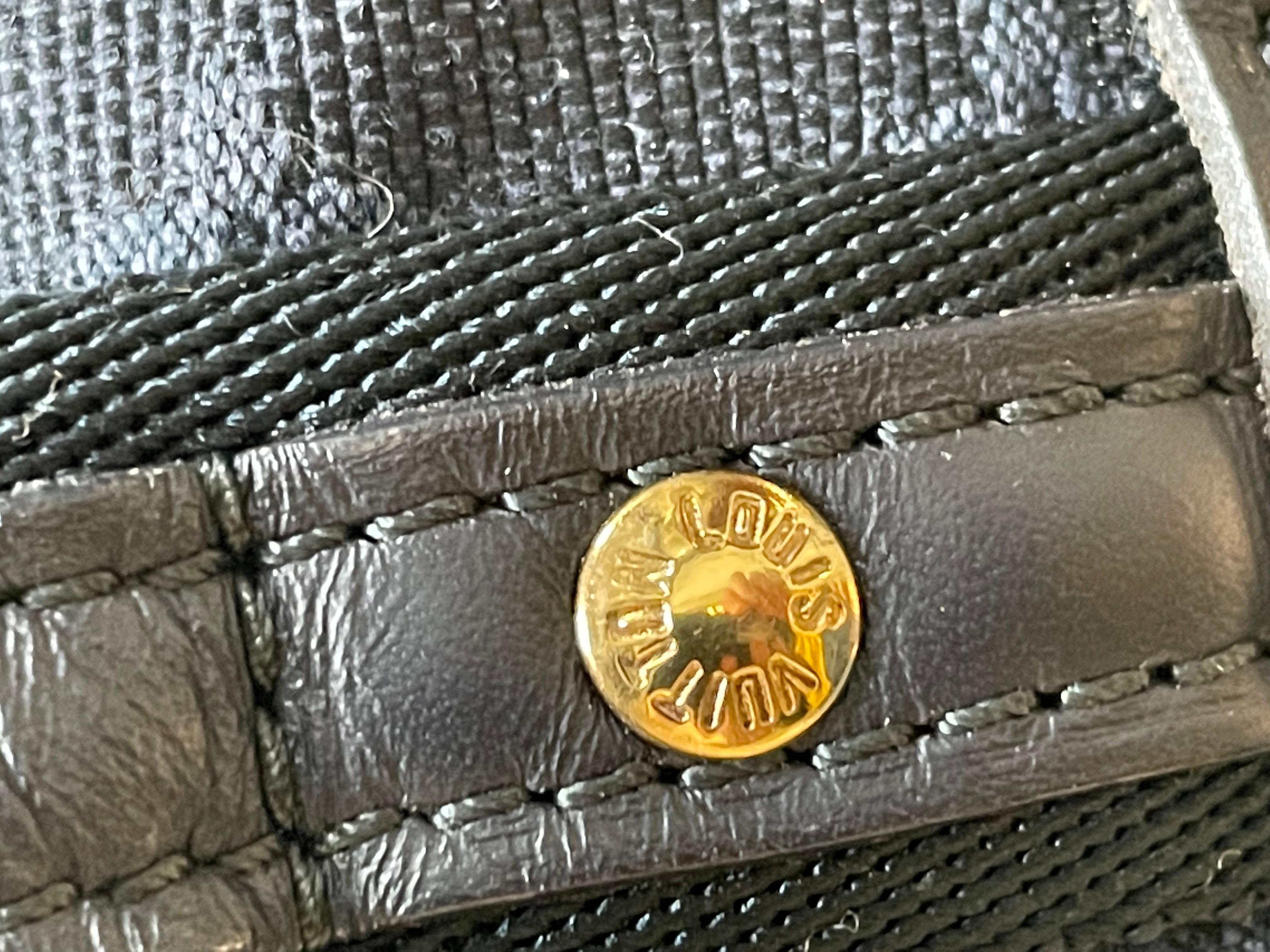 Louis Vuitton Monogram Blue Idylle Mini Lin Josephine PM Style Canvas Handbag 12