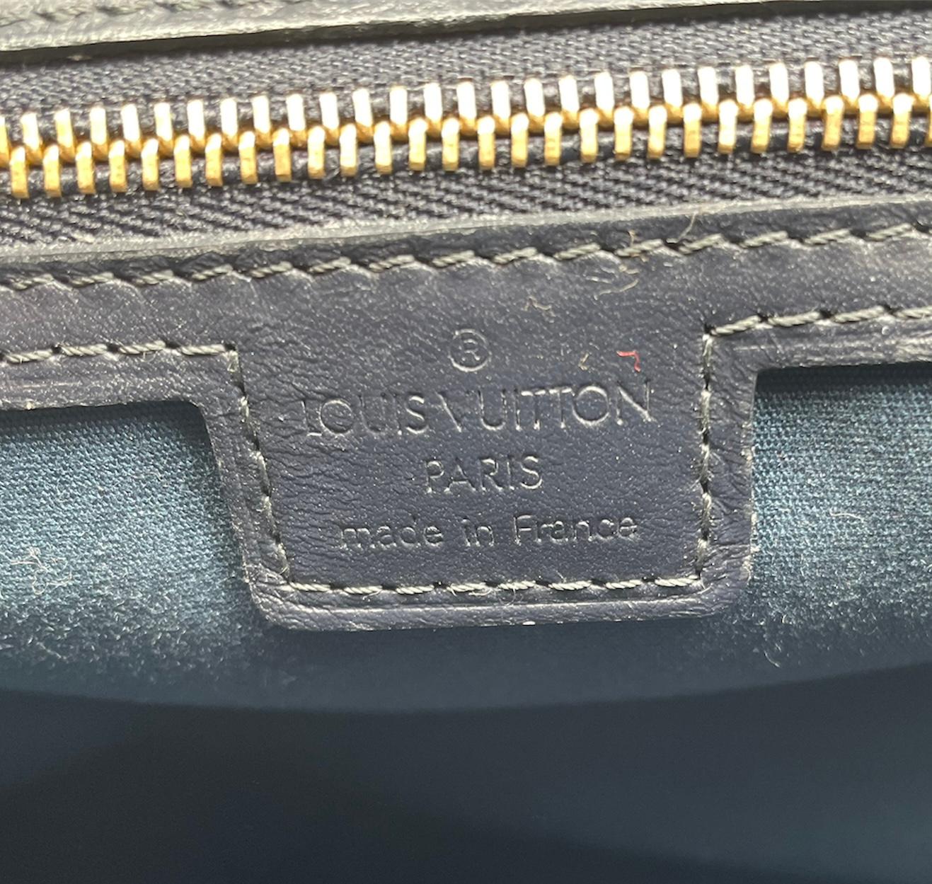 Louis Vuitton Monogram Blue Idylle Mini Lin Josephine PM Style Canvas Handbag 2