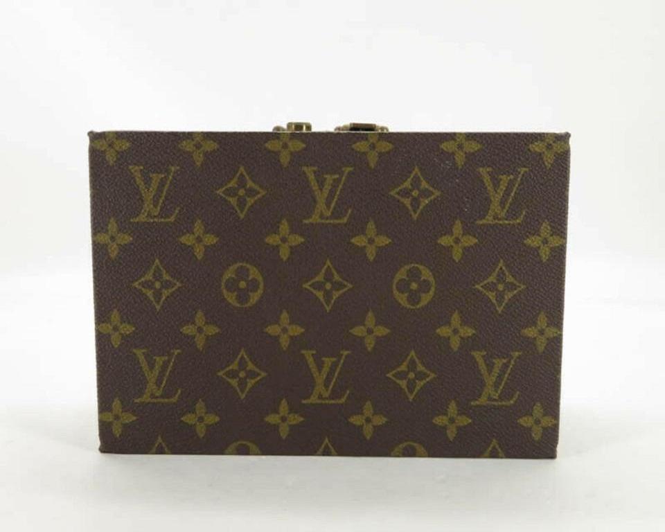 Louis Vuitton Monogram Boit A Tout Jewerly Mini Trunk Box Case 861180 7