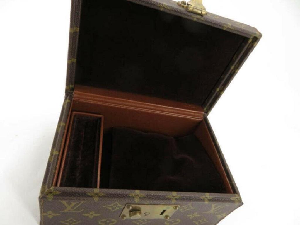 ewa lagan - Louis Vuitton Beauty Case Flacon Cosmetic Trunk LV Monogram