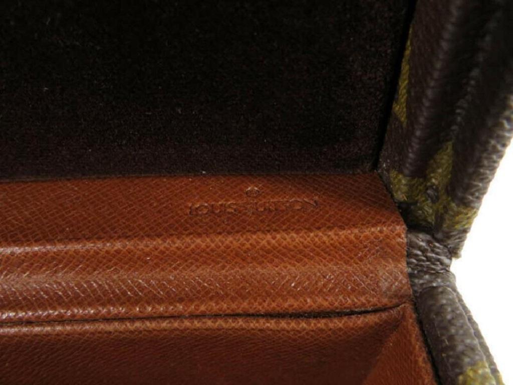 Black Louis Vuitton Monogram Boit A Tout Jewerly Mini Trunk Box Case 861180