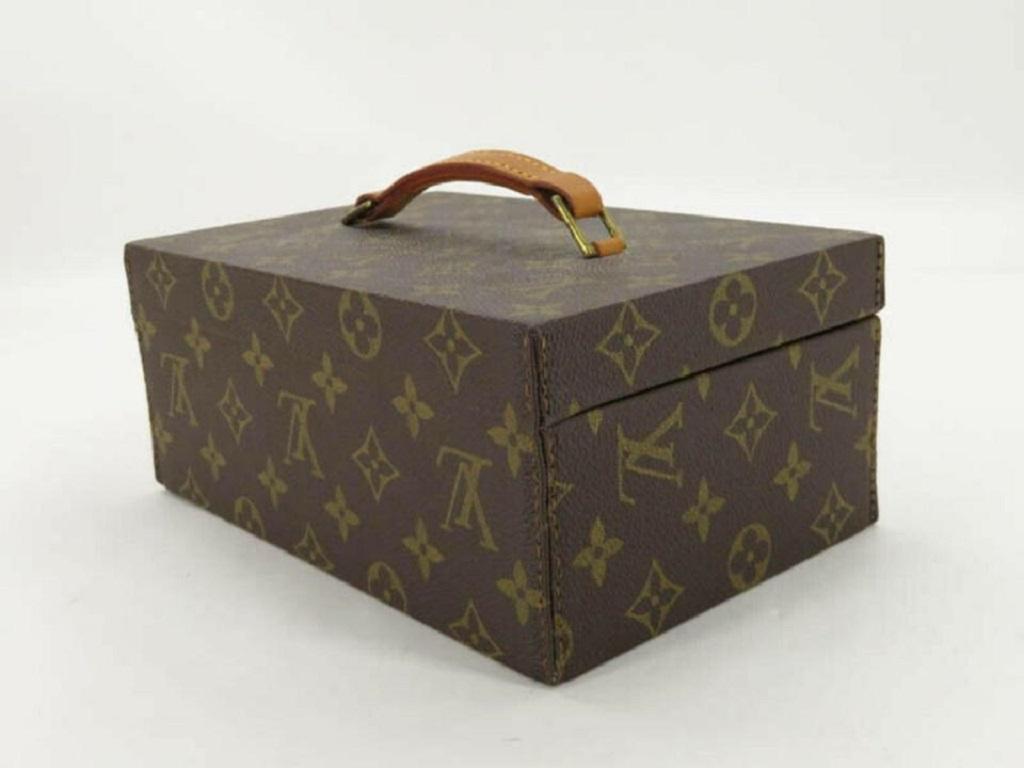 Louis Vuitton Monogram Boit A Tout Jewerly Mini Trunk Box Case 861180 1