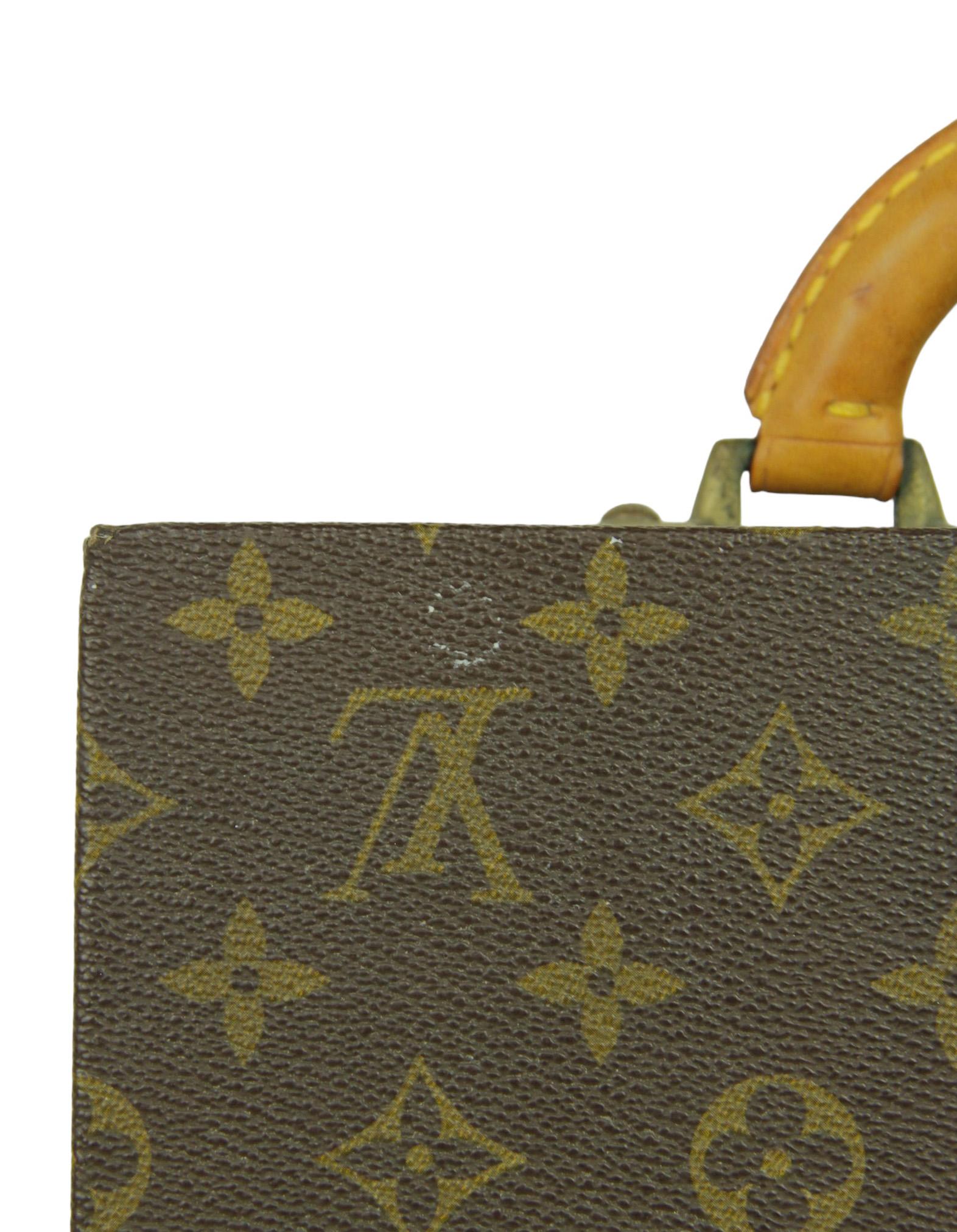 Louis Vuitton Monogram Boite Bijoux Gioielli Custodia rigida con espositore in vendita 7