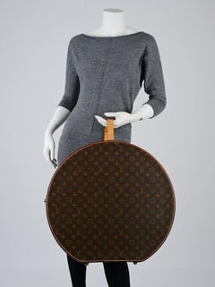 Louis Vuitton Monogram Boite Chapeau Hat Box 50 226925 Brown Coated Canvas Weeke