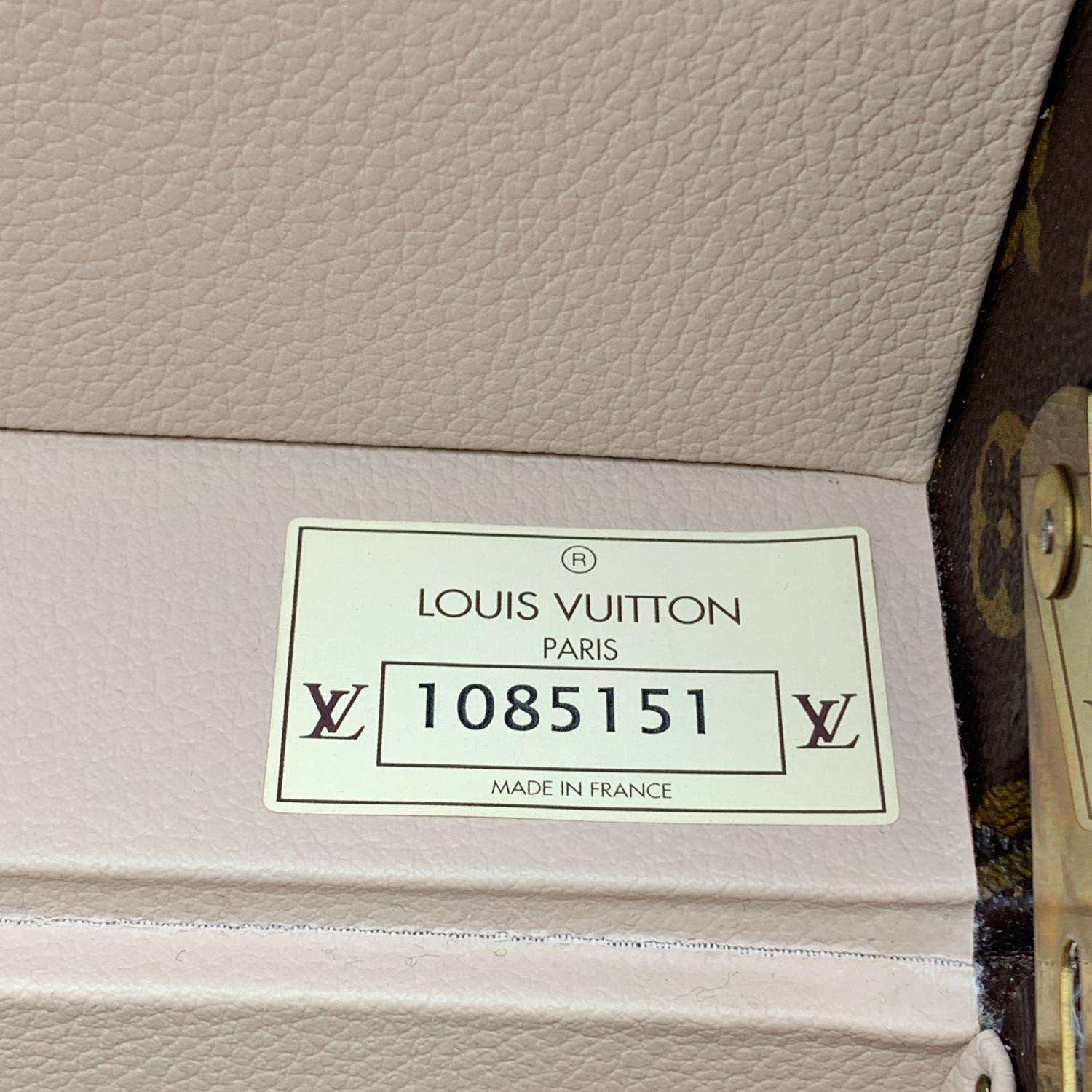 Louis Vuitton Monogram Boite Pharmacie Train Case Vanity Beauty 10