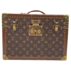 LOUIS VUITTON Monogram Limited Edition Trunks and Locks Passport Cover  c.'13 at 1stDibs