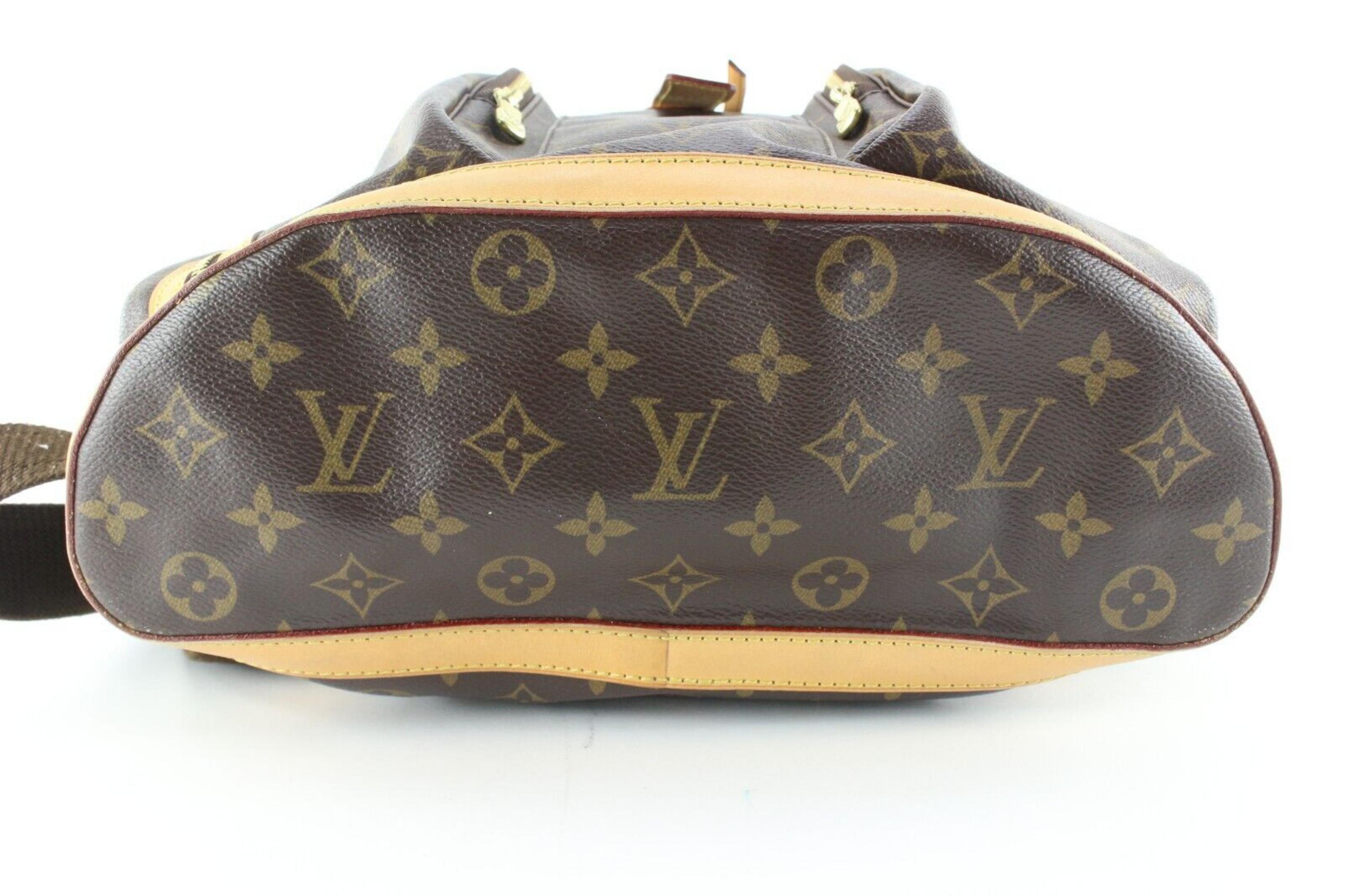 Louis Vuitton Monogram Bosphore Backpack 5LV424C In Excellent Condition In Dix hills, NY