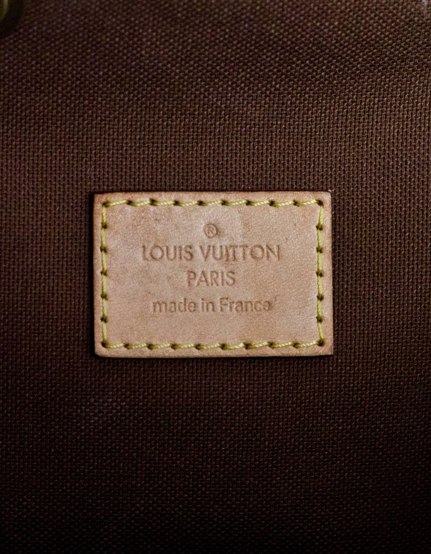 Louis Vuitton Monogram Bosphore Backpack Bag with Dust Bag 6