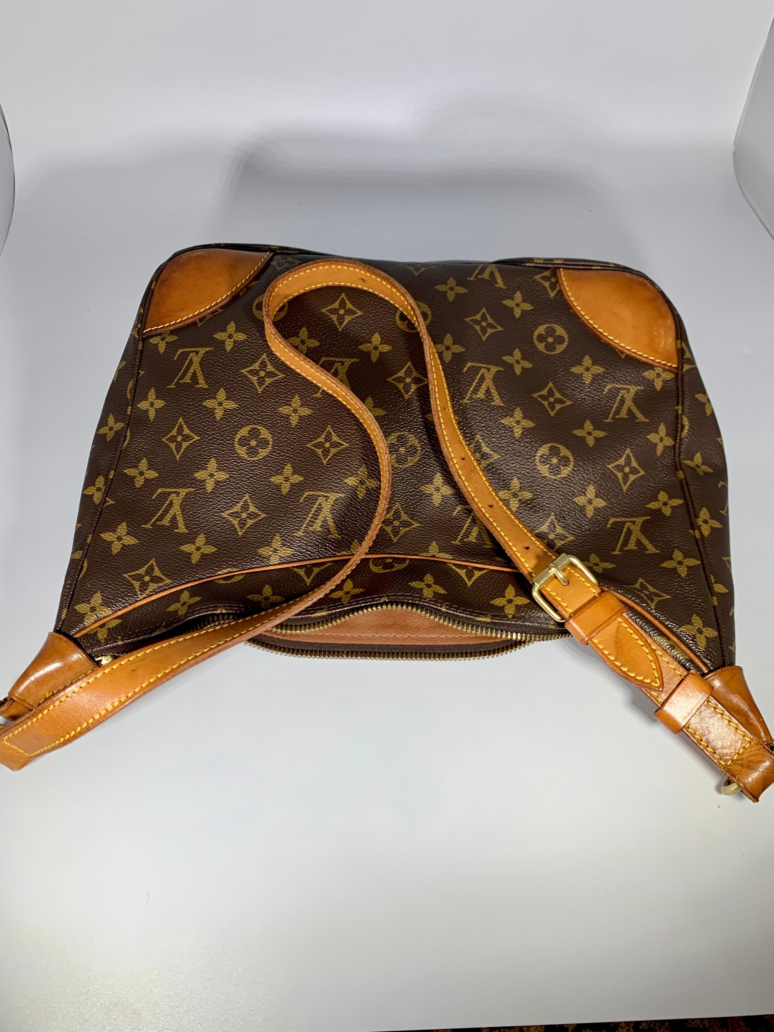 LOUIS VUITTON Monogram BOULOGNE 30 Shoulder Bag Satchel Handbag Purse Vintage  7
