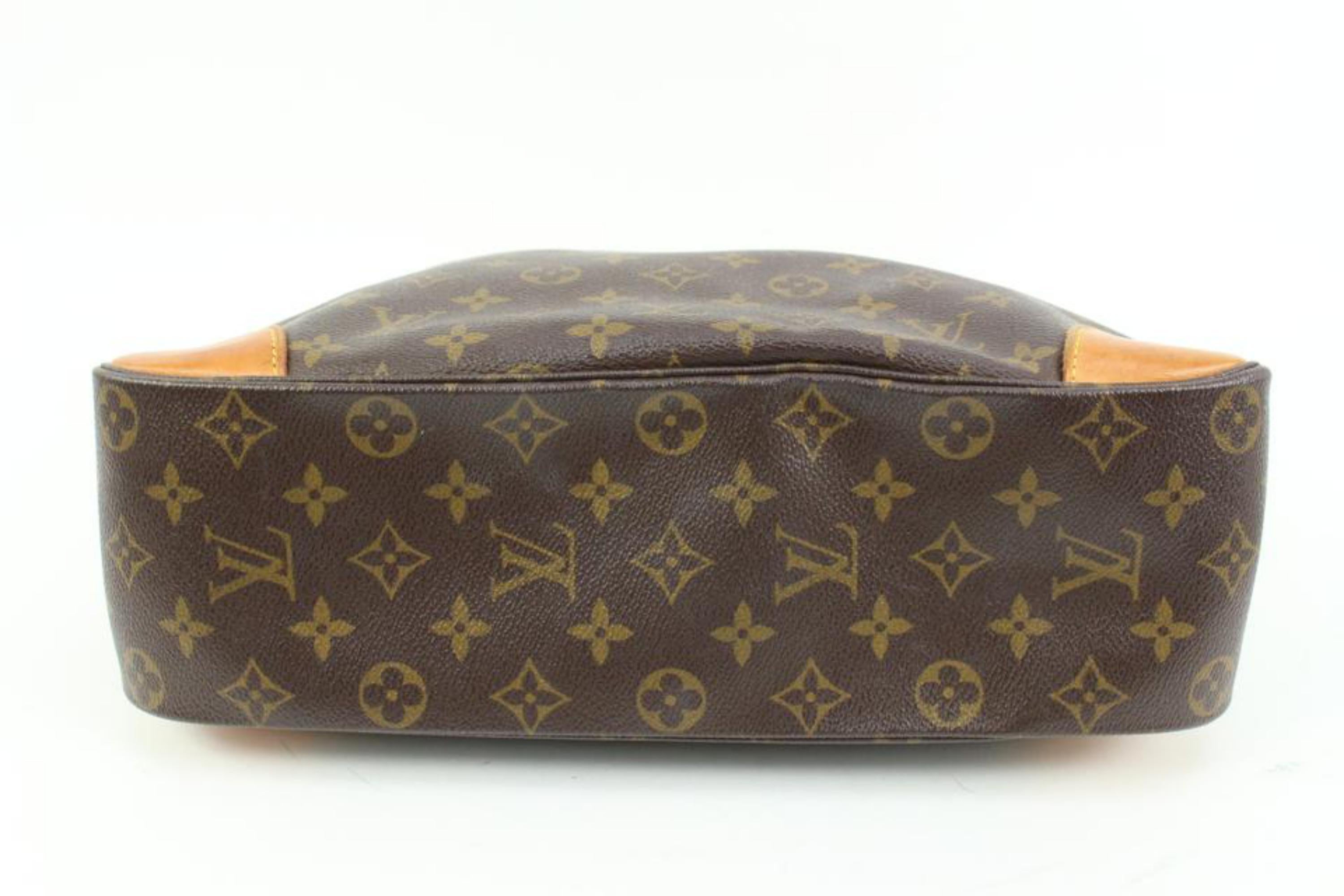 Louis Vuitton Monogram Boulogne 35 Zip Hobo Shoulder bag 84lk328s 2