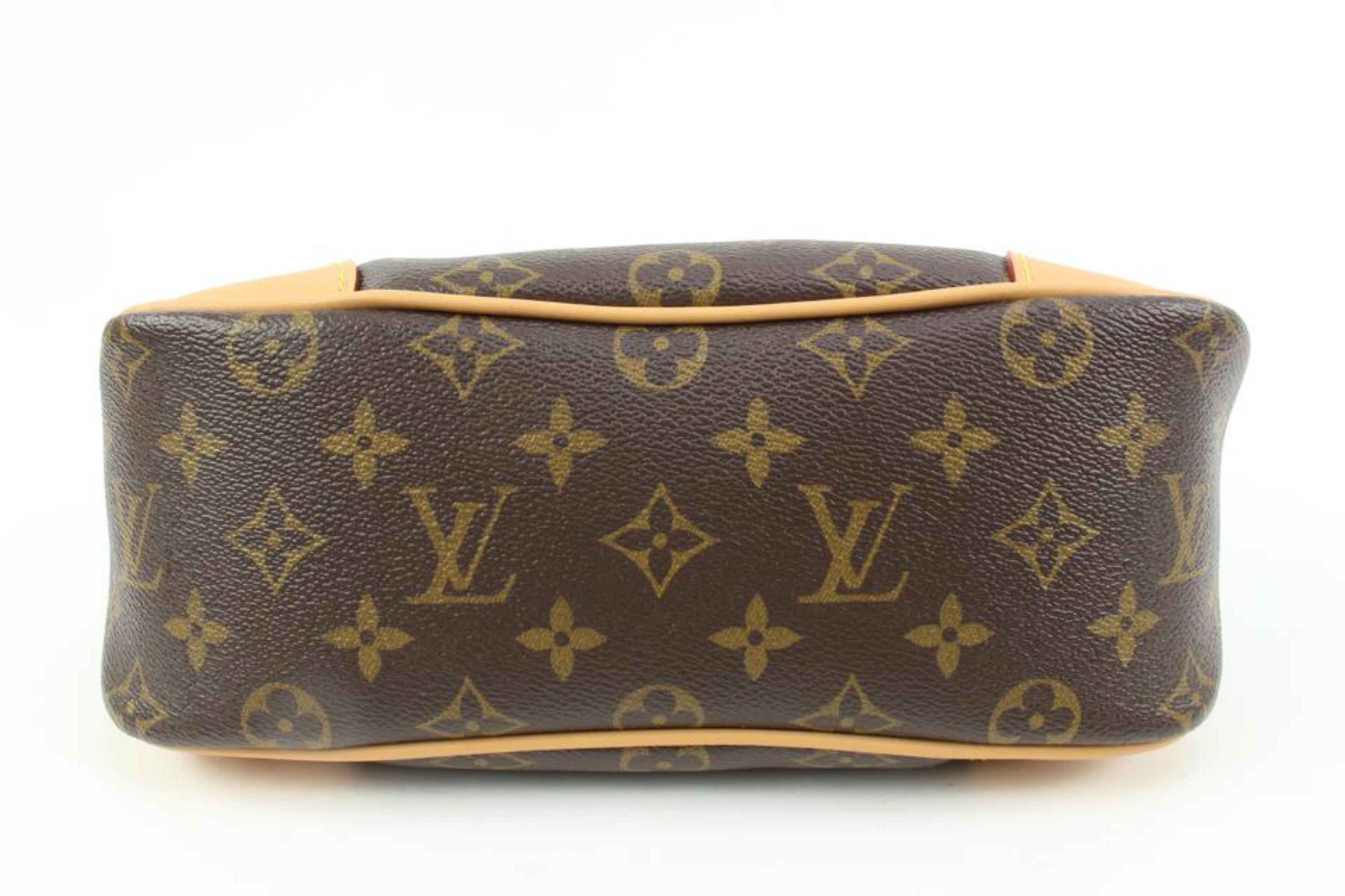 Women's Louis Vuitton Monogram Boulogne NM Chain Hobo Crossbody Bag 33LK37S For Sale