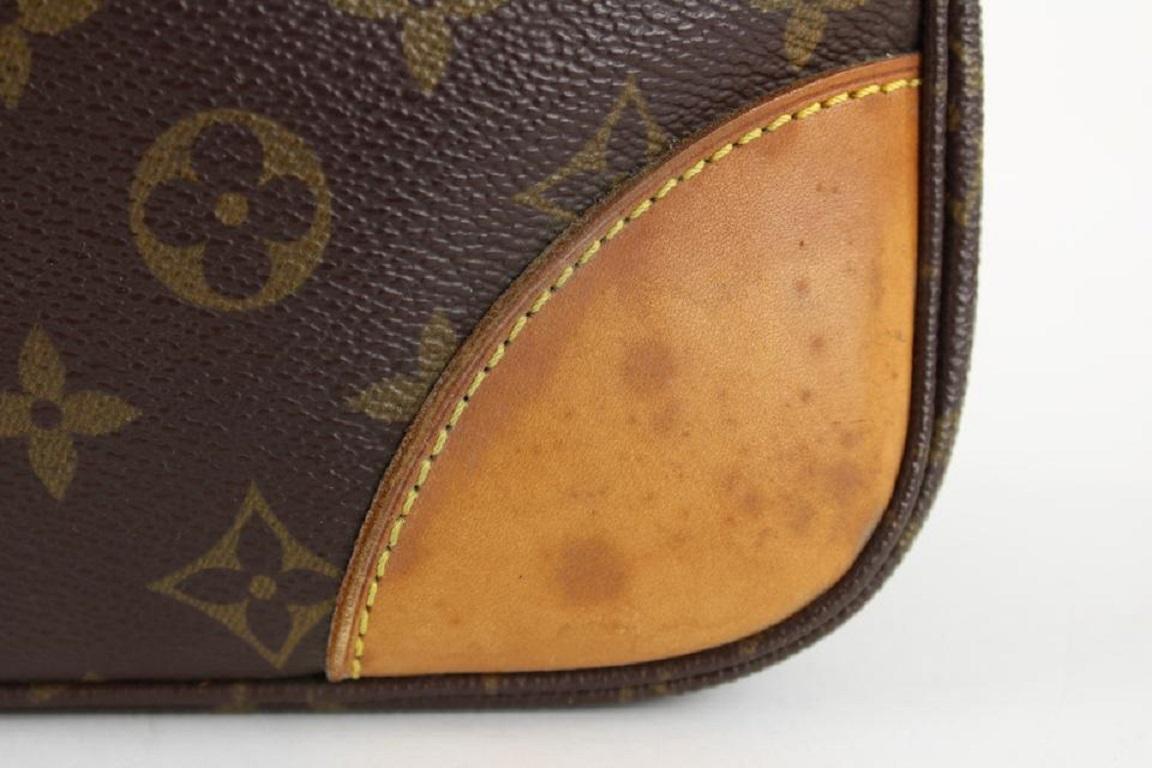 Louis Vuitton Monogram Boulogne Zip Hobo Shoulder Bag 7LVS1210 For Sale 4