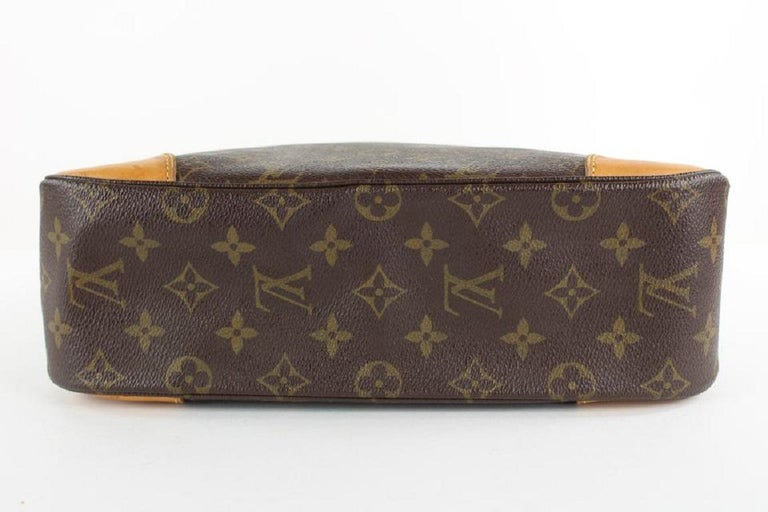 Louis Vuitton Monogram Boulogne Zip Hobo Shoulder Bag 7LVS1210 For Sale at  1stDibs