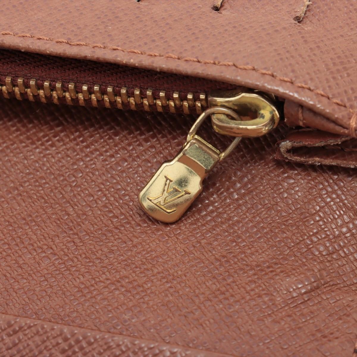 Louis Vuitton Monogram Brazza Long Wallet 7
