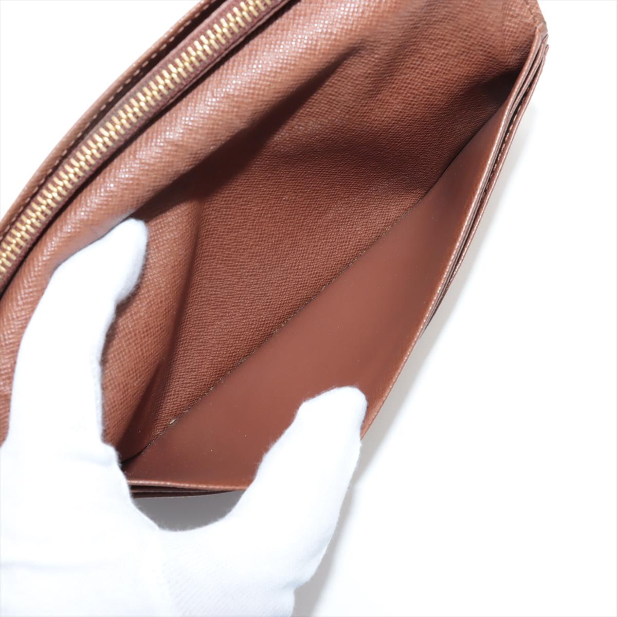 Women's or Men's Louis Vuitton Monogram Brazza Long Wallet