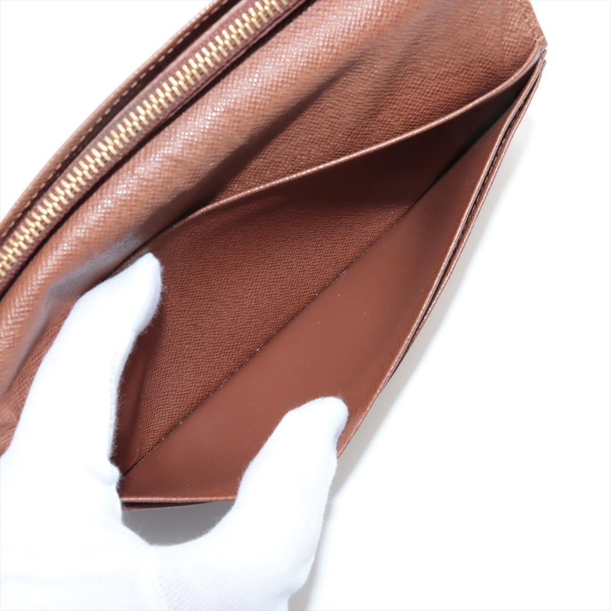 Louis Vuitton Monogram Brazza Long Wallet 1