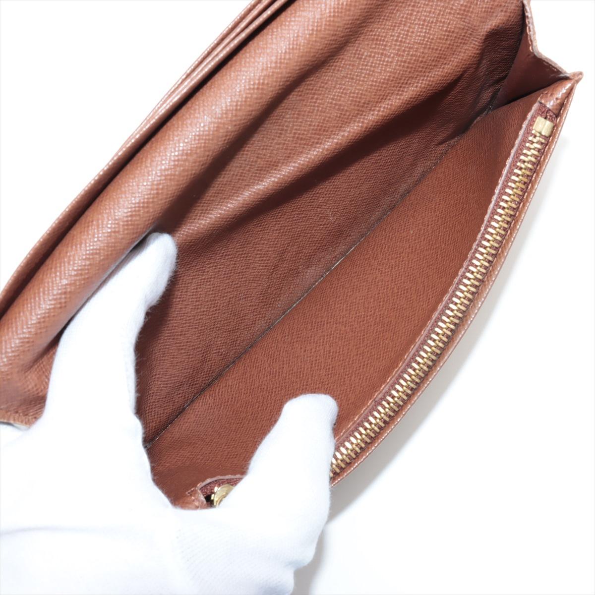 Louis Vuitton Monogram Brazza Long Wallet 3